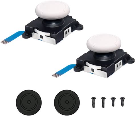 [New Version] 2 Pack 3D Replacement Joystick Analog Thumb .